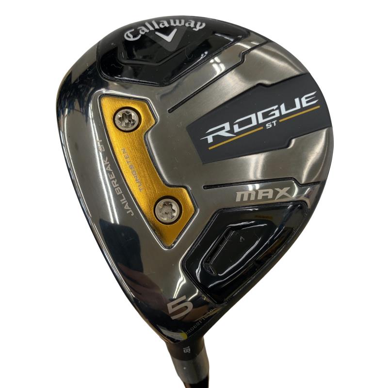 【中古】 キャロウェイ ROGUE ST MAX 5W レフティ フェアウェイウッド FW VENTUS 5 for CW(ROGUE ST FW) (フレックスSR) メンズ 男性用 左利き レフティ 左用 Cランク ゴルフクラブ｜ゴルフパートナー 中古クラブ店 16,980円