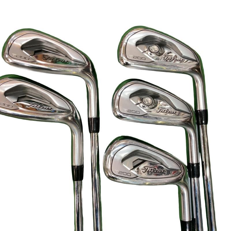 【中古】 タイトリスト Titleist T200 5S アイアンセット IR NS PRO 950GH neo (フレックスS) メンズ 男性用 右利き 右用 Cランク ゴルフクラブ