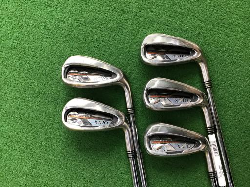 【中古】 ダンロップ XXIO(2018) 5S アイアンセット IR NS PRO 870GH D.S.T for XXIO (フレックスS) メンズ 男性用 右利き 右用 Cランク ゴルフクラブ