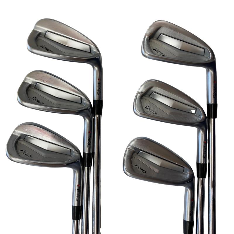 【中古】 ピン i210 6S アイアン仕掛ける IR NS PRO MODUS3 TOUR105 (フレックスS) メンズ 成人男性用 右利き 右用 C価値づける ゴルフ野球クラブ