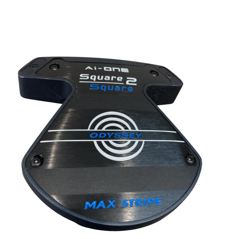 【中古】 オデッセイ Ai-ONE SQUARE 2 SQUARE MAX STRIPE 34インチ パター PT STROKE LAB 90 スチール (フレックスその他) メンズ 男性用 右利き 右用 Cランク ゴルフクラブ