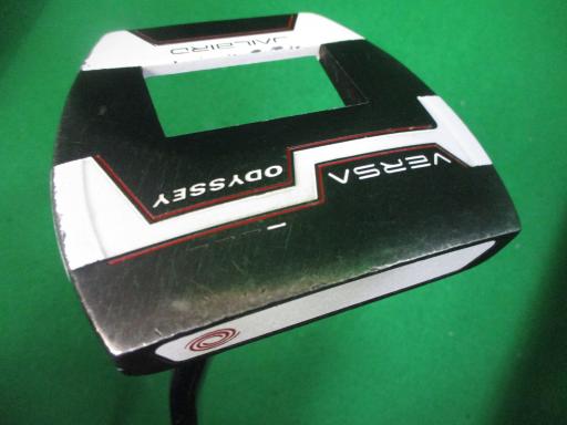 【中古】 オデッセイ VERSA JAILBIRD 34in パター PT スチール写真 (フレックス余分の物) メンズ 成人男性用 右利き 右用 C位置づける ゴルフ野球クラブ