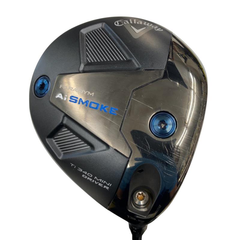 【中古】 キャロウェイ PARADYM Ai SMOKE Ti 340 MINI 13.5° １番ウッド DR TENSEI 60 for CW(Ai SMOKE DR) (フレックスS) メンズ 成人男性用 右利き 右用 C位置づける ゴルフ野球クラブ