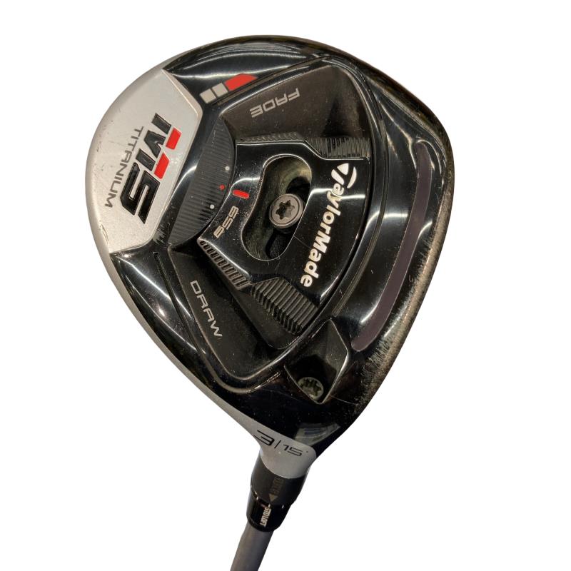 【中古】 テーラーメイド M5 5W フェアウェイウッド FW 純正特注シャフト (フレックスR) メンズ 男性用 右利き 右用 Cランク ゴルフクラブ