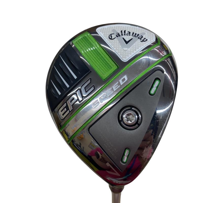 【中古】 キャロウェイ EPIC SPEED 7W フェアウェイウッド FW Speeder EVOLUTION VII FW 60 (フレックスS) メンズ 成人男性用 右利き 右用 C序列付ける ゴルフ野球クラブ
