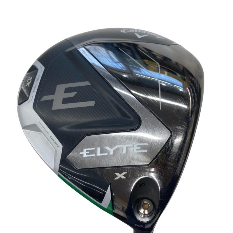 【中古】 キャロウェイ ELYTE X 10Kバージョン 10.5° ドライバー DR VENTUS GREEN 50 for CW(ELYTE DR) (フレックスS) メンズ 男性用 右利き 右用 Cランク ゴルフクラブ