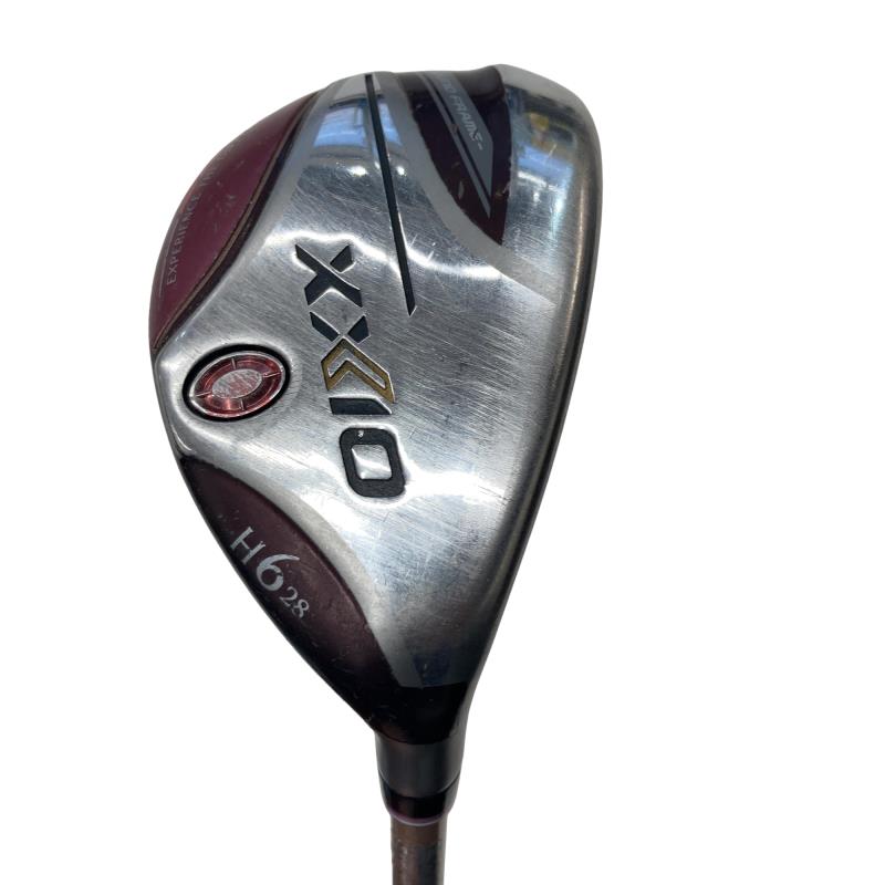 【中古】 ダンロップ XXIO(2022) H6(ボルドー) レディース ユーティリティ UT XXIO MP1200L(HB) ボルドー (フレックスA) レディース 女性用 右利き 右用 Cランク ゴルフクラブ