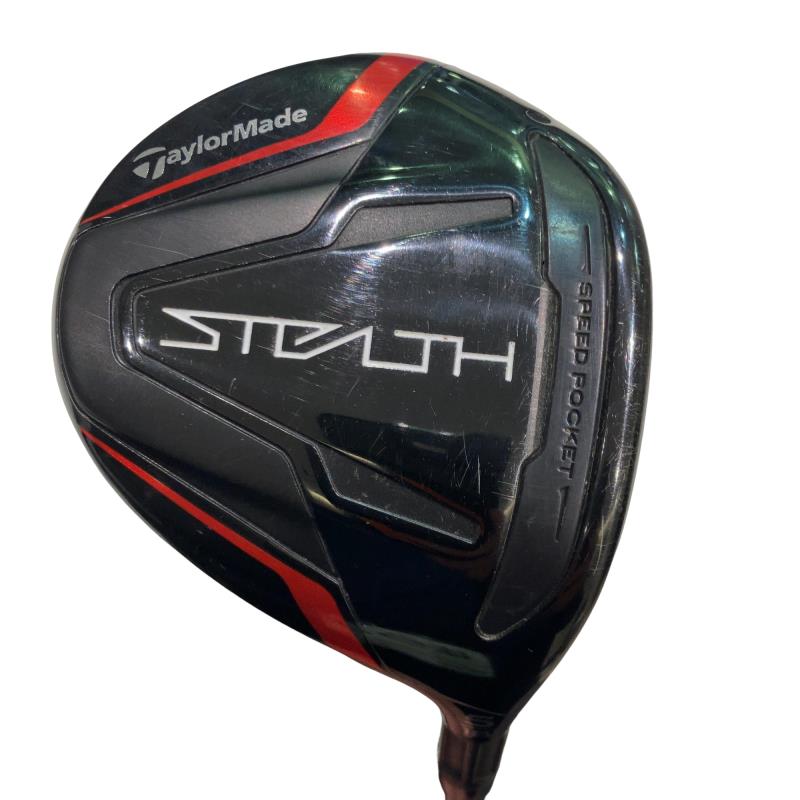 【中古】 テーラーメイド STEALTH 5W フェアウェイウッド FW TENSEI RED TM50(STEALTH FW) (フレックスSR) メンズ 男性用 右利き 右用 Cランク ゴルフクラブ