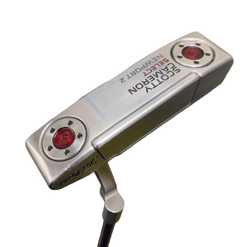 【中古】 タイトリスト SCOTTY CAMERON select NEWPORT 2(2016) 33in パター PT スチール写真 (フレックス余分の物) メンズ 成人男性用 右利き 右用 C序列付ける ゴルフ野球クラブ