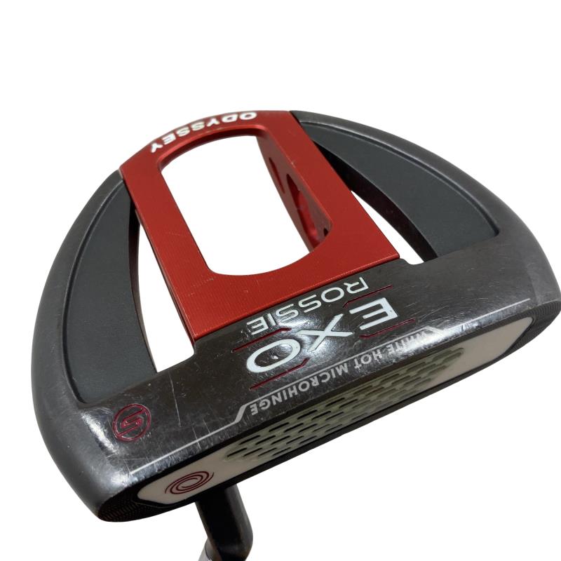 【中古】 オデッセイ EXO ROSSIE S 34in パター PT スチール写真 (フレックス余分の物) メンズ 成人男性用 右利き 右用 D序列付ける ゴルフ野球クラブ