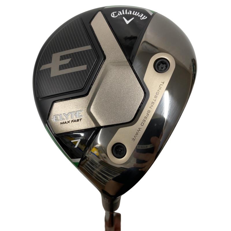 【中古】 キャロウェイ ELYTE MAX FAST 7W フェアウェイウッド FW LIN-Q GREEN 40 for CW(ELYTE FW) (フレックスR) メンズ 成人男性用 右利き 右用 C価値づける ゴルフ野球クラブ