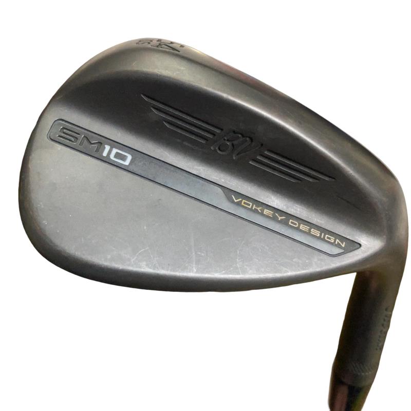 【中古】 タイトリスト VOKEY SPIN MILLED SM10 ジェットブラック 54°/10°S ウェッジ WG Dynamic Gold (フレックスS) メンズ 男性用 右利き 右用 Cランク ゴルフクラブ