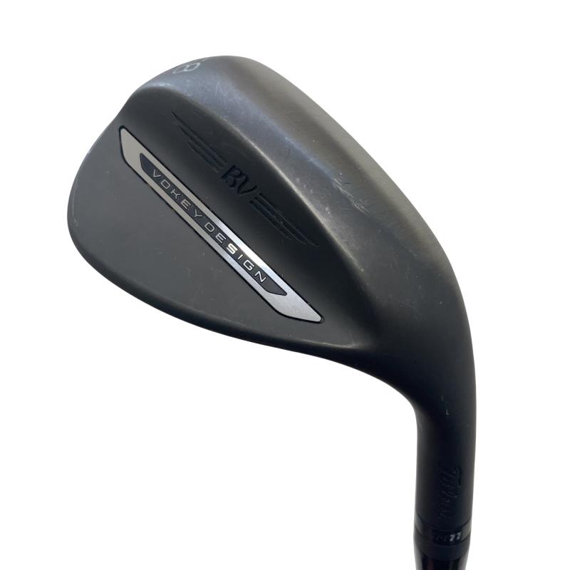 【中古】 タイトリスト VOKEY SPIN MILLED SM11 ジェット機黒いこと 58°/12°D ウェッジ WG BV 105 (フレックス余分の物) メンズ 成人男性用 右利き 右用 C序列付ける ゴルフ野球クラブ