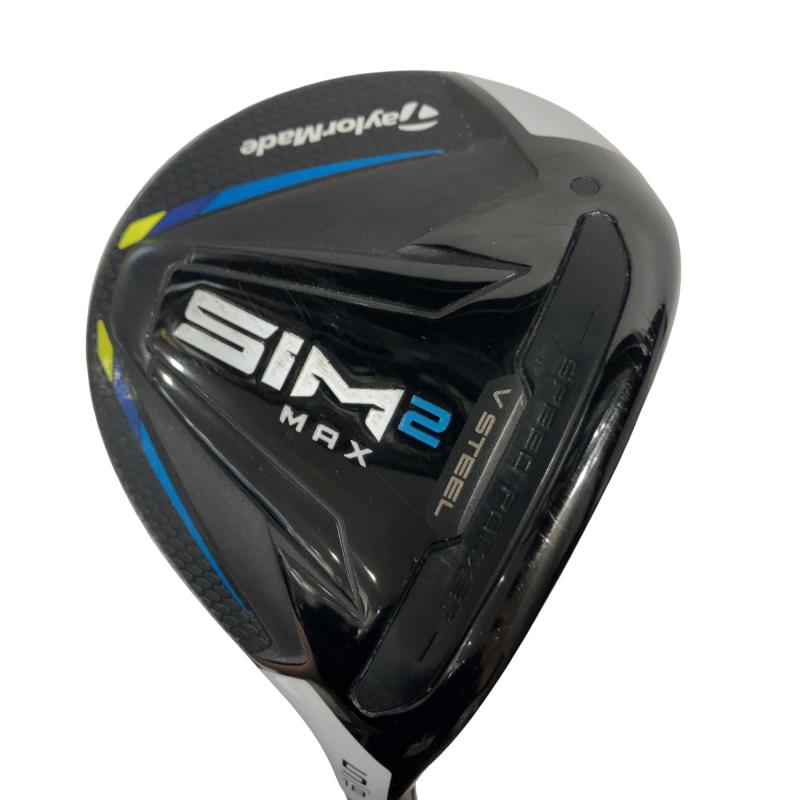 【中古】 テーラーメイド SIM2 MAX 5W フェアウェイウッド FW TENSEI BLUE TM50(SIM2 FW) (フレックスR) メンズ 男性用 右利き 右用 Cランク ゴルフクラブ