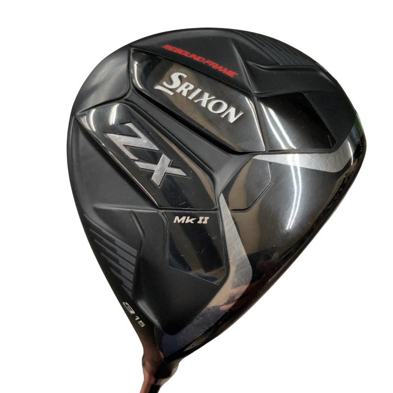【中古】 ダンロップ SRIXON ZX Mk II 3W フェアウェイウッド FW リシャフト (フレックスその他) メンズ 男性用 右利き 右用 Cランク ゴルフクラブ