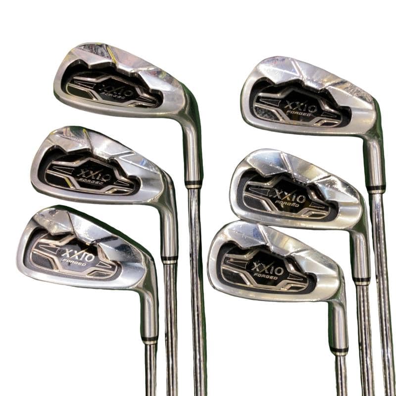 【中古】 ダンロップ XXIO FORGED(2011)  6S アイアン仕掛ける IR NS PRO 950GH (フレックスS) メンズ 成人男性用 右利き 右用 C序列付ける ゴルフ野球クラブ