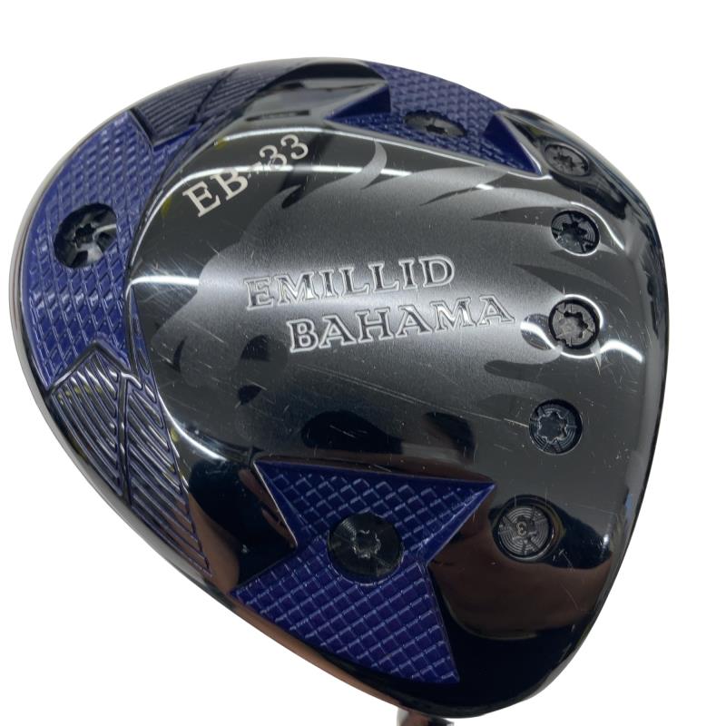 【中古】 エミリッドバハマ EMILLID BAHAMA EB-33 サファイア青碧 1W １番ウッド DR 完全無欠特注立て坑 (フレックスS) メンズ 成人男性用 右利き 右用 C序列付ける ゴルフ野球クラブ