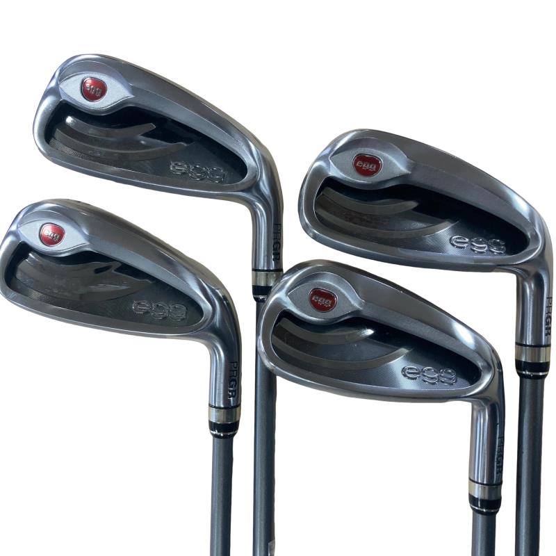 【中古】 労働者階級歯車 egg(2019) 4S アイアン仕掛ける IR egg一風変わった炭素 (フレックスSR) メンズ 成人男性用 右利き 右用 C序列付ける ゴルフ野球クラブ