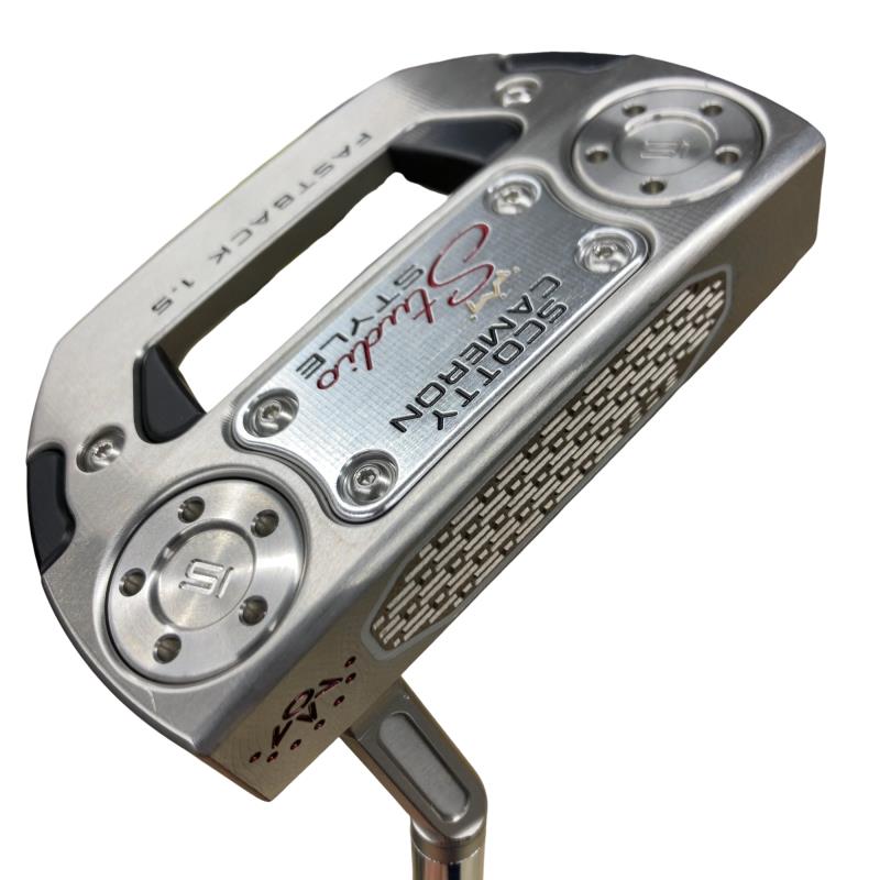【中古】 タイトリスト SCOTTY CAMERON STUDIO STYLE FASTBACK 1.5(2025) 34in パター PT スチール写真 (フレックス余分の物) メンズ 成人男性用 右利き 右用 B位置づける ゴルフ野球クラブ