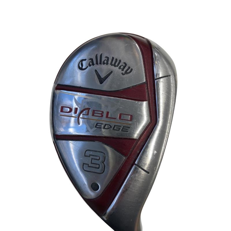 【中古】 キャロウェイ DIABLO EDGE(Red) 3H ユーティリティ UT DIABLO EDGE 60H (フレックスSR) メンズ 男性用 右利き 右用 Cランク ゴルフクラブ