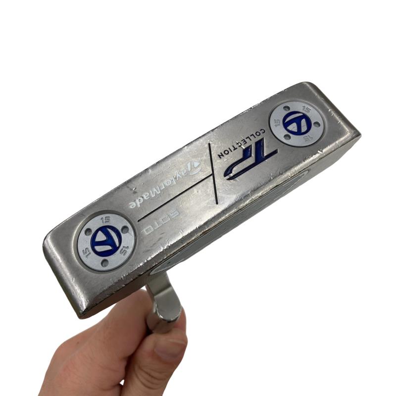 【中古】 テーラーメイド TP COLLECTION HYDRO BLAST SOTO 34インチ パター PT スチール (フレックスその他) メンズ 男性用 右利き 右用 Cランク ゴルフクラブ