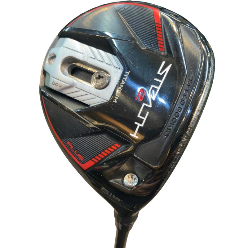 【中古】 テーラーメイド STEALTH2 PLUS 5W フェアウェイウッド FW Diamana TM50(FW) (フレックスS) メンズ 男性用 右利き 右用 Cランク ゴルフクラブ