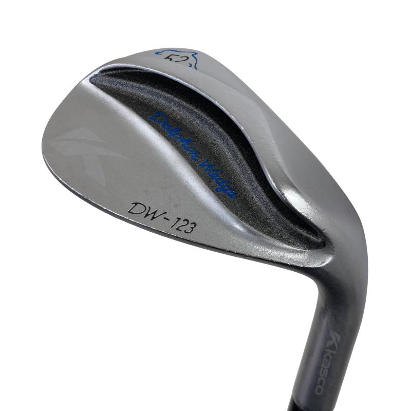 【中古】 キャスコ Dolphin Wedge DW-123 しろがね色 52° レディース ウェッジ WG Dolphin DP-231 (フレックスL) レディース お上さん用 右利き 右用 C位置づける ゴルフ野球クラブ