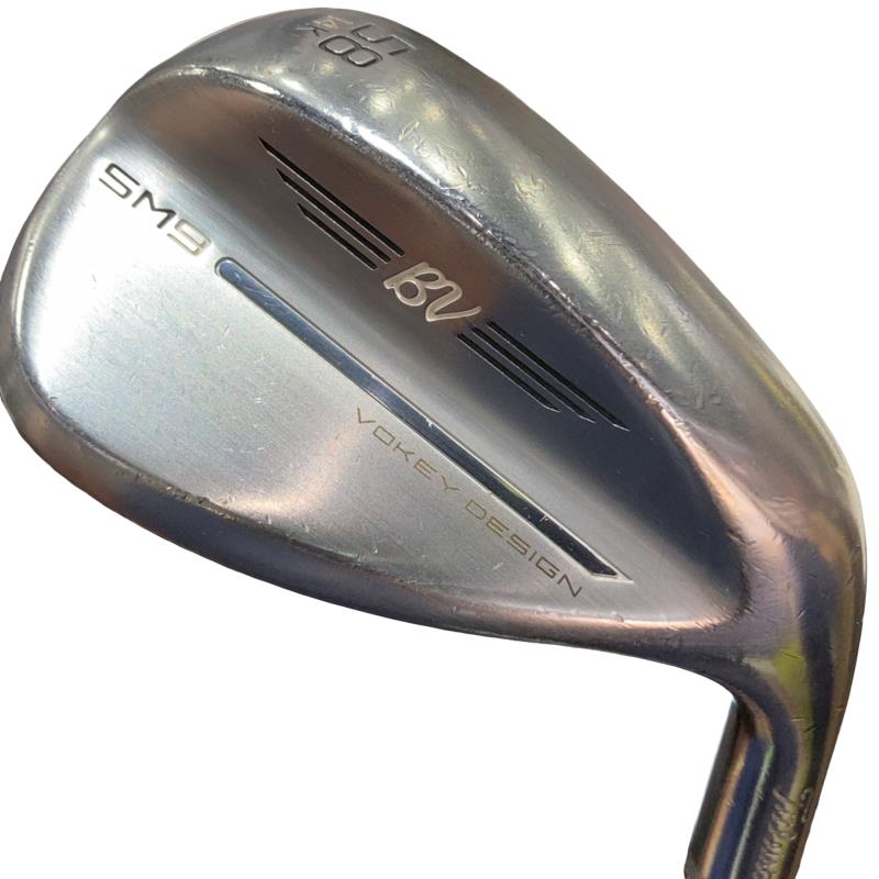【中古】 タイトリスト VOKEY SPIN MILLED SM9 ツアークロム 58°/14°K ウェッジ WG NS PRO 950GH neo (フレックスS) メンズ 男性用 右利き 右用 Cランク ゴルフクラブ