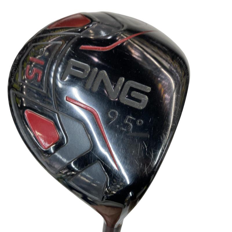 【中古】 ピン i15 9.5° USA ドライバー DR UST AXIV CORE TOUR RED 69 (フレックスS) メンズ 男性用 右利き 右用 Dランク ゴルフクラブ