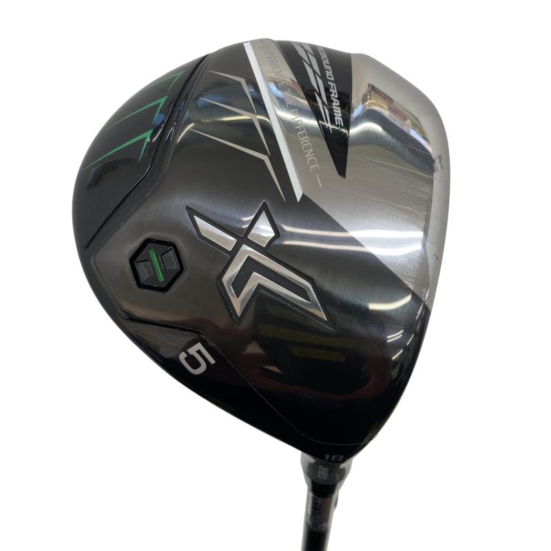 【中古】 ダンロップ XXIO(2022) eks 5W フェアウェイウッド FW Miyazaki AX-2(FW) (フレックスS) メンズ 男性用 右利き 右用 Cランク ゴルフクラブ
