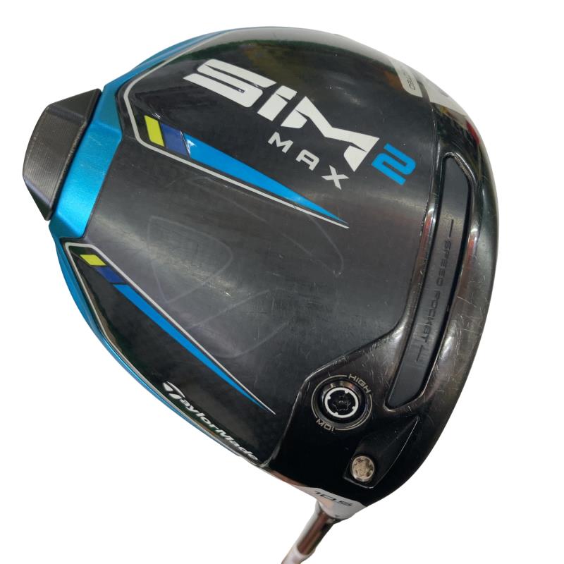 【中古】 テーラーメイド SIM2 MAX 10.5° ドライバー DR TENSEI BLUE TM50(SIM2 DR) (フレックスS) メンズ 男性用 右利き 右用 Cランク ゴルフクラブ