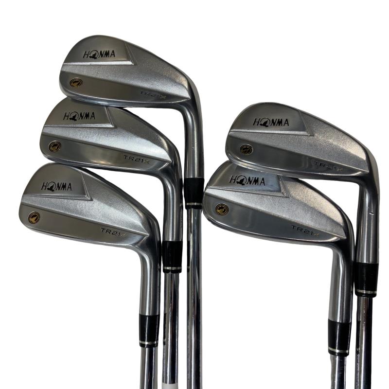 【中古】 本間ゴルフ TOUR WORLD TR21X 5S アイアンセット IR NS PRO 950GH neo (フレックスR) メンズ 男性用 右利き 右用 Cランク ゴルフクラブ