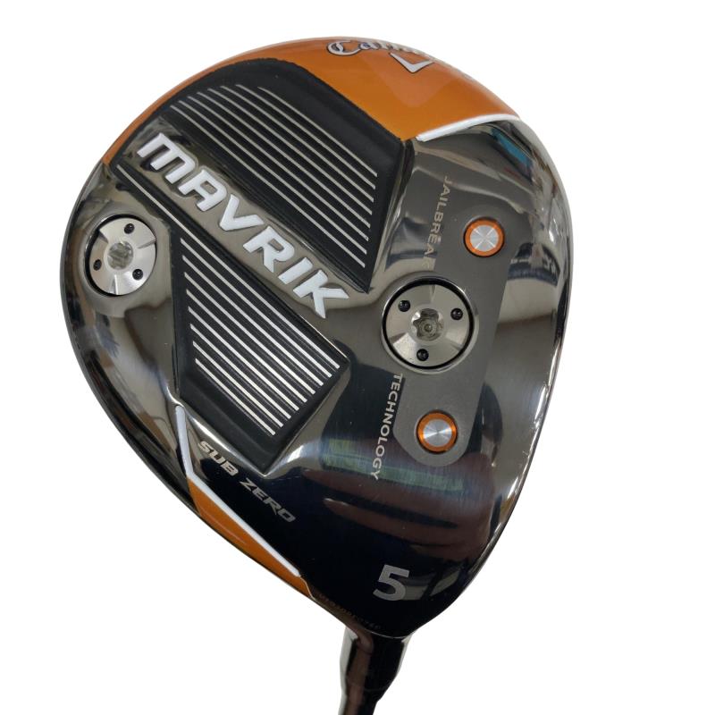 【中古】 キャロウェイ MAVRIK SUBZERO 5W フェアウェイウッド FW Tour AD SZ-5 TypeII(FW) (フレックスSR) メンズ 男性用 右利き 右用 Cランク ゴルフクラブ