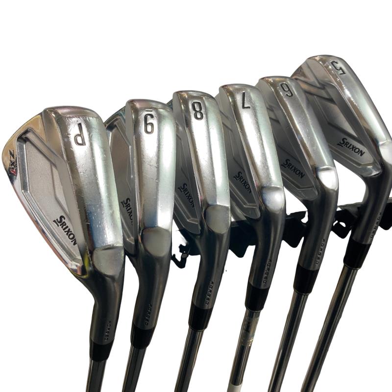 【中古】 ダンロップ SRIXON ZX7  6S アイアン仕掛ける IR Dynamic Gold D.S.T (フレックスS) メンズ 成人男性用 右利き 右用 C価値づける ゴルフ野球クラブ