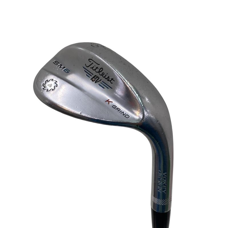 【中古】 タイトリスト VOKEY SPIN MILLED SM6 周遊旅行Cr 60°/12°K ウェッジ WG NS PRO 950GH (フレックスS) メンズ 成人男性用 右利き 右用 C価値づける ゴルフ野球クラブ