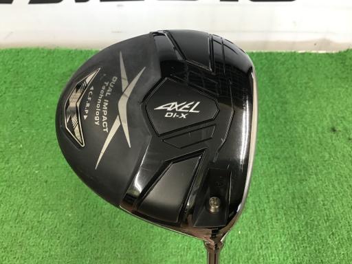 【中古】 つるや AXEL DI-X  9.5° １番ウッド DR DI-X Speeder BLACK(MIDDLE WEIGHT DR) (フレックスS) メンズ 成人男性用 右利き 右用 C価値づける ゴルフ野球クラブ