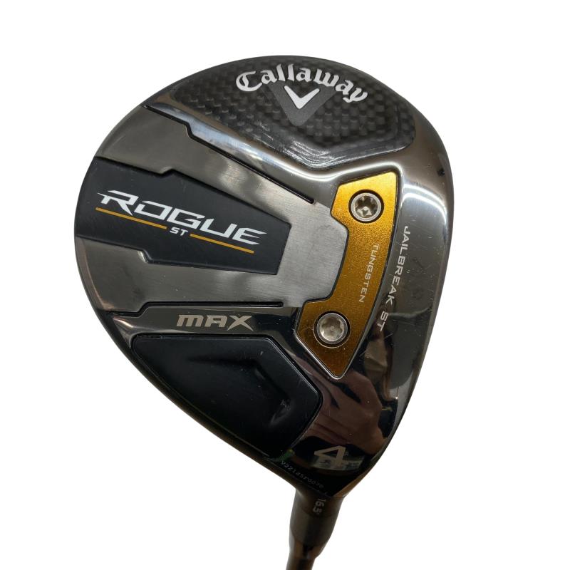 【中古】 キャロウェイ ROGUE ST MAX  4W フェアウェイウッド FW VENTUS 5 for CW(ROGUE ST FW) (フレックスS) メンズ 成人男性用 右利き 右用 C序列付ける ゴルフ野球クラブ