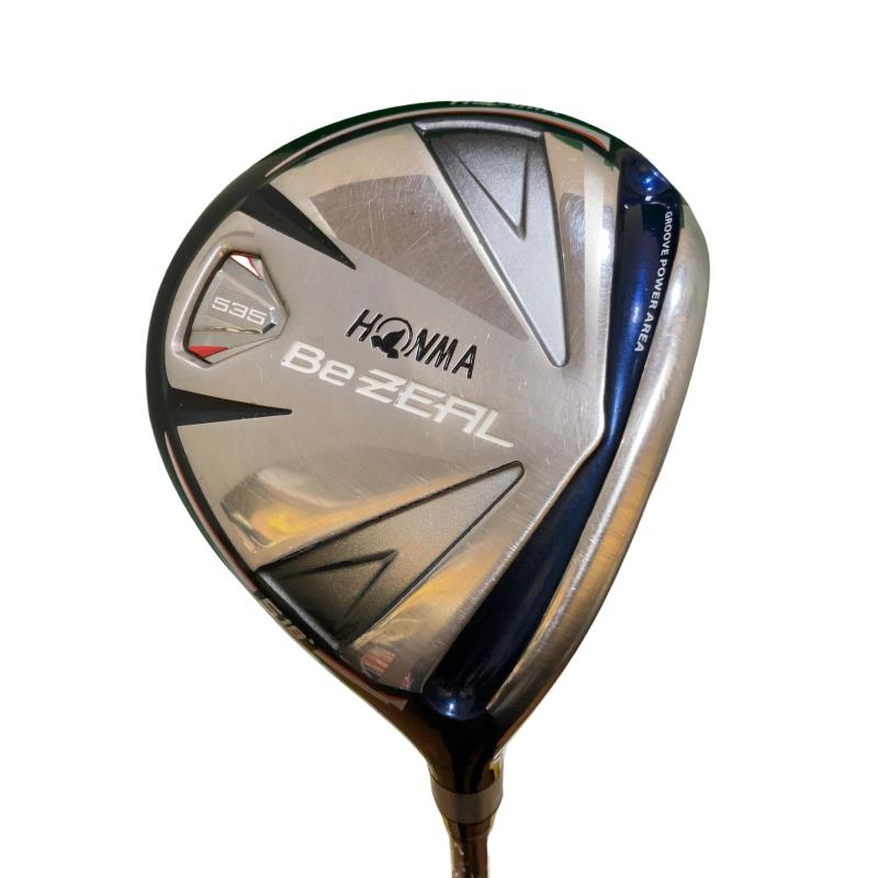 【中古】 本間ゴルフ Be ZEAL 535 5W フェアウェイウッド FW VIZARD for Be ZEAL(535 フェアウェイ) (フレックスSR) メンズ 男性用 右利き 右用 Cランク ゴルフクラブ