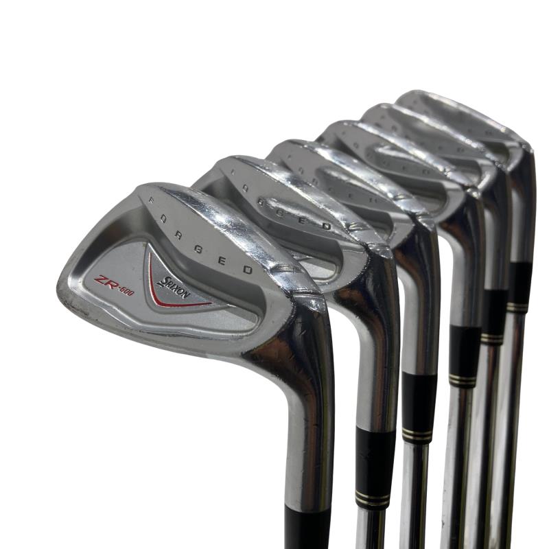 【中古】 ダンロップ SRIXON ZR-600  6S アイアン書き割り IR Dynamic Gold (フレックスS) メンズ 成人男性用 右利き 右用 C位置づける ゴルフ野球クラブ