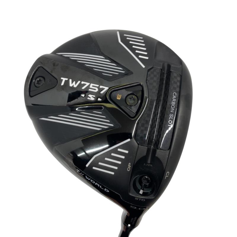 【中古】 本間ゴルフ TOUR WORLD TW757 S  9° １番ウッド DR 完全無欠特注立て坑 (フレックスSR) メンズ 成人男性用 右利き 右用 B序列付ける ゴルフ野球クラブ