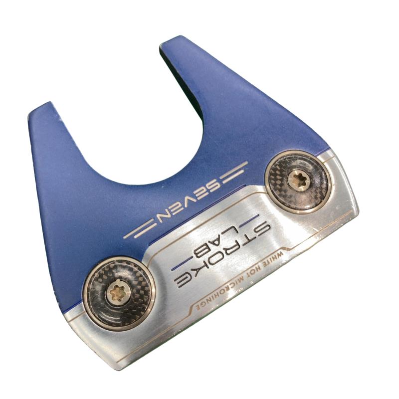 【中古】 オデッセイ STROKE LAB SEVEN(シルバー/ネイビー) 31インチ レディース パター PT STROKE LAB (フレックスその他) レディース 女性用 右利き 右用 Cランク ゴルフクラブ