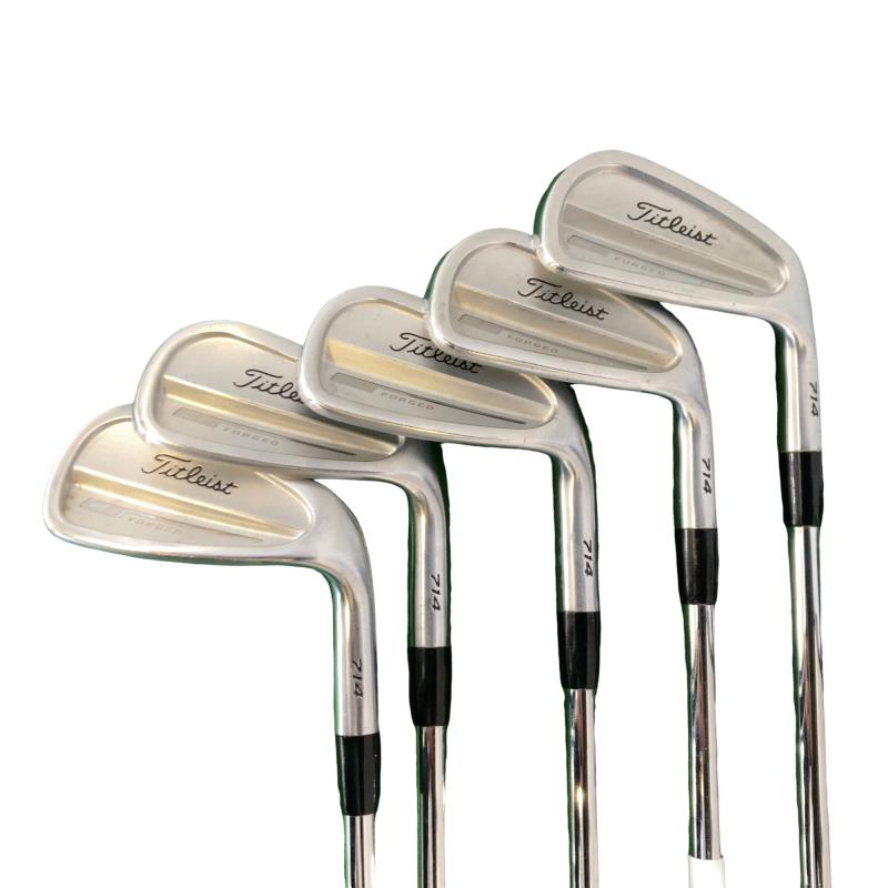 【中古】 タイトリスト Titleist CB 714 6S アイアンセット IR Dynamic Gold (フレックスS) メンズ 男性用 右利き 右用 Cランク ゴルフクラブ