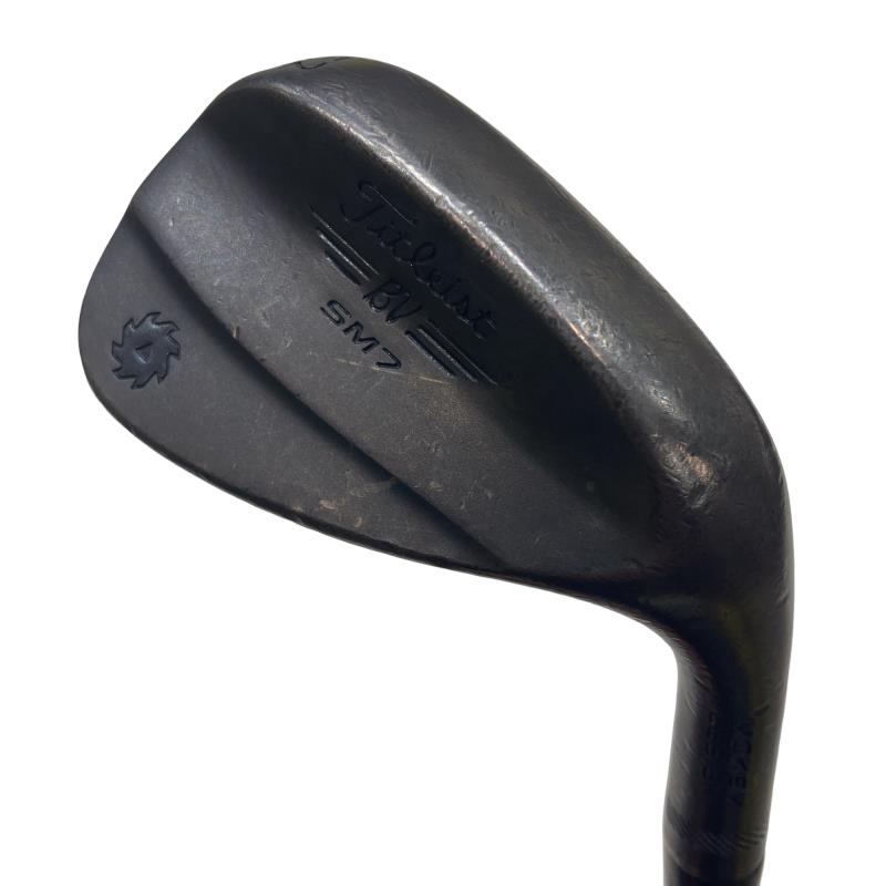 【中古】 タイトリスト VOKEY SPIN MILLED SM7 ジェットブラック 52°/12°F ウェッジ WG Dynamic Gold (フレックスS) メンズ 男性用 右利き 右用 Dランク ゴルフクラブ
