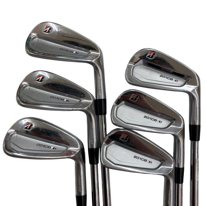 【中古】 ブリヂストン TOUR B 201CB 6S アイアンセット IR NS PRO MODUS3 TOUR120 (フレックスS) メンズ 男性用 右利き 右用 Cランク ゴルフクラブ｜ゴルフパートナー 中古クラブ店