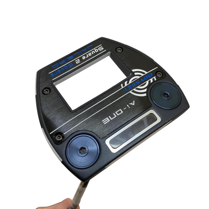 【中古】 オデッセイ Ai-ONE SQUARE 2 SQUARE JAILBIRD 33インチ パター PT STROKE LAB 90 スチール (フレックスその他) メンズ 男性用 右利き 右用 Cランク ゴルフクラブ