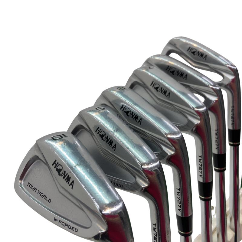 【中古】 本間ゴルフ TOUR WORLD TW727V FORGED 6S アイアン書き割り IR 純然たる特注矢がら (フレックスS) メンズ 成人男性用 右利き 右用 C位置づける ゴルフ野球クラブ