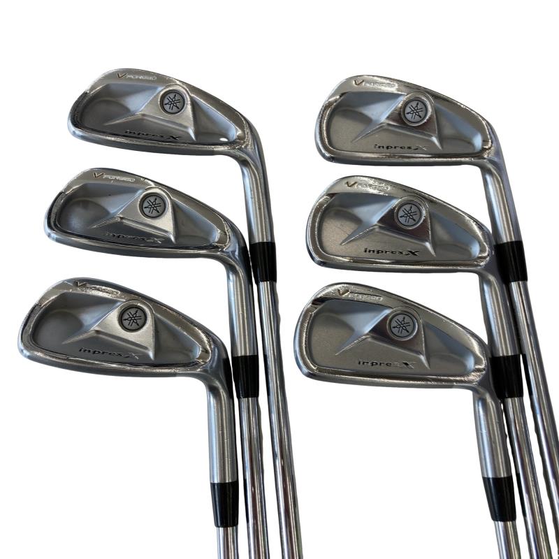 【中古】 ヤマハ inpres X V FORGED(2010) 6S アイアン書き割り IR NS PRO 950GH (フレックスS) メンズ 成人男性用 右利き 右用 C序列付ける ゴルフ野球クラブ
