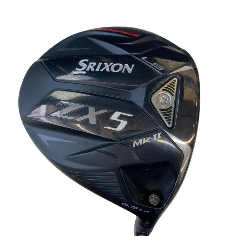 【中古】 ダンロップ SRIXON ZX5 Mk II LS 9.5° ドライバー DR 純正特注シャフト (フレックスSR) メンズ 男性用 右利き 右用 Cランク ゴルフクラブ|ゴルフパートナー 中古クラブ店