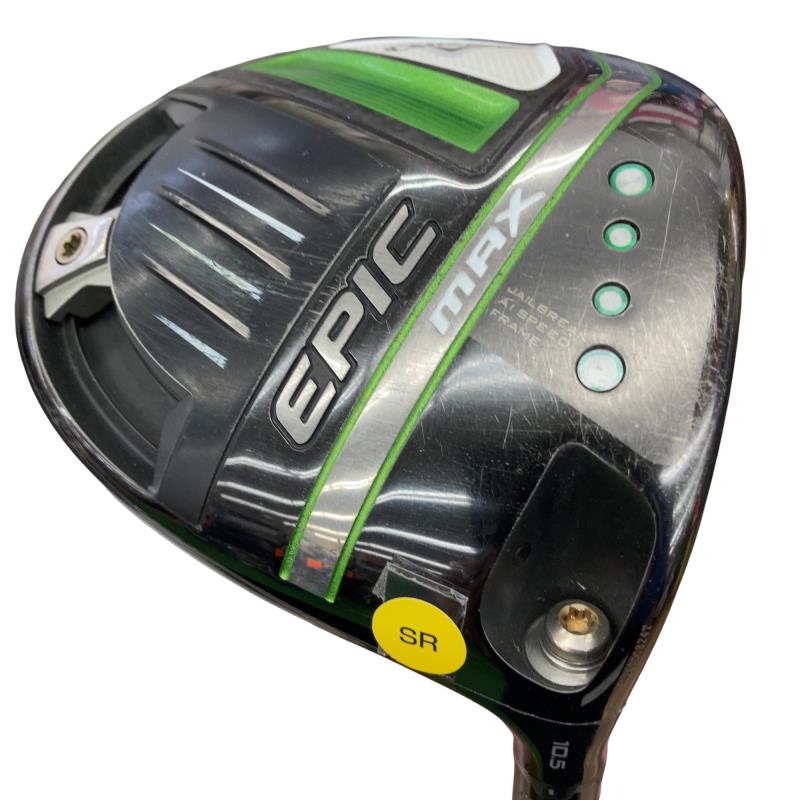 【中古】 キャロウェイ EPIC MAX 10.5° １番ウッド DR Diamana 40 for CW(2021 EPIC DR) (フレックスSR) メンズ 成人男性用 右利き 右用 C序列付ける ゴルフ野球クラブ