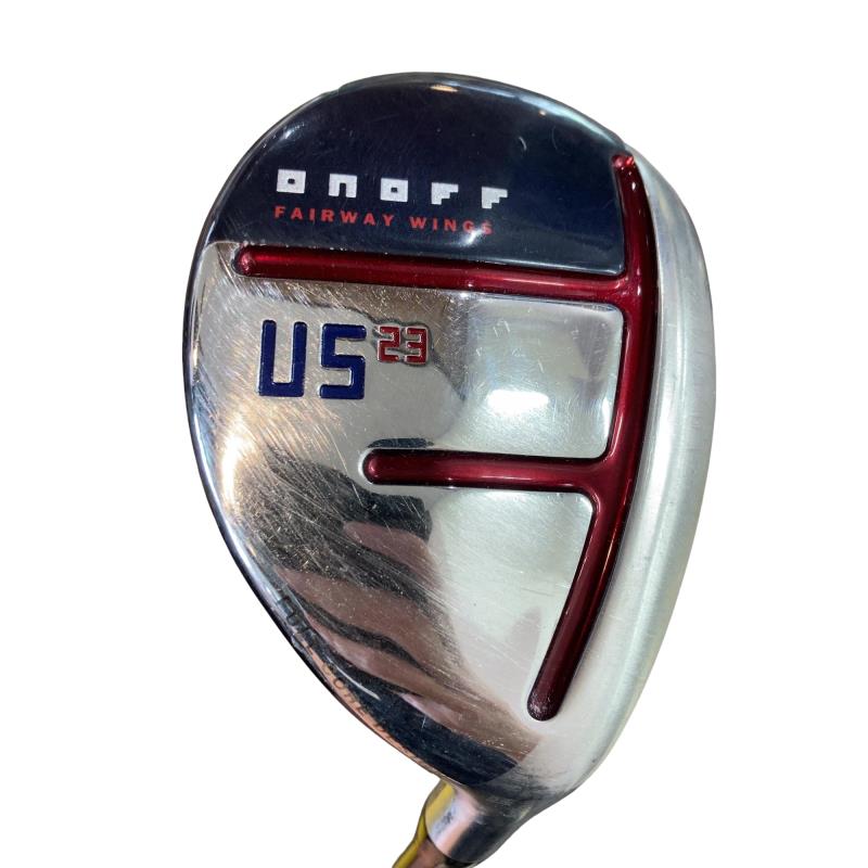 【中古】 ダイワ(グローブライド) ONOFF FAIRWAY WINGS(2020) AKA U5 ありがた味 UT SMOOTH KICK MP-520U (フレックスR) メンズ 成人男性用 右利き 右用 C位置づける ゴルフ野球クラブ